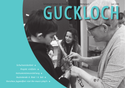 Guckloch Juni 2016 - Kreisschule Safenwil