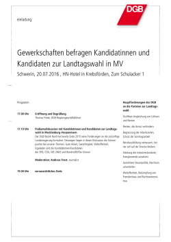 Einladung zum 20. Juli 2016 in Schwerin (PDF, 276 kB )