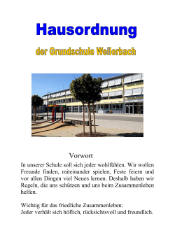 Vorwort - Grundschule Weilerbach