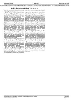 Interview mit der Stuttgarter Zeitung