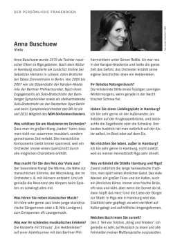 Eine Frage noch, Anna Theegarten!