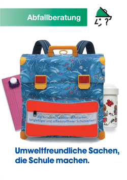 Informationsblatt der Abfallberatung der Stadt
