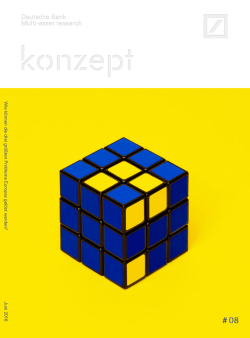 KONZEPT Ausgabe 08 - Deutsche Bank Research