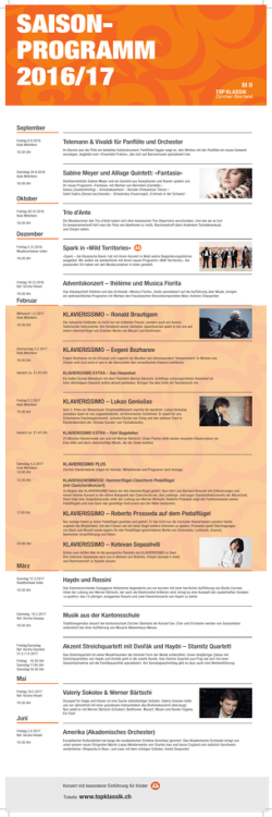 Saisonprogramm 2016/17 als PDF herunterladen