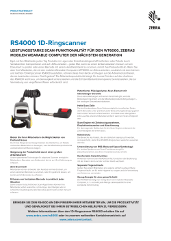 RS4000 1D-Ringscanner