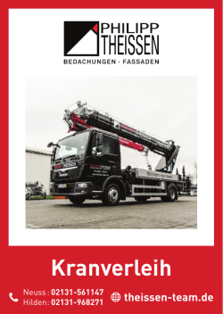 Kranverleih - Philipp Theissen GmbH