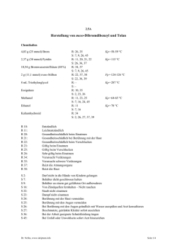 Herstellung von meso-Dibromdibenzyl und Tolan