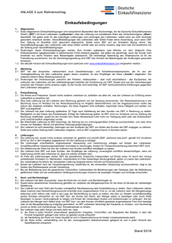 Einkaufsbedingungen - Deutsche Einkaufsfinanzierer