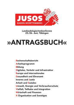 AntrAgsbuch - Jusos Baden