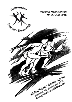 Heft 2-2016 Vereins-Nachrichten - Turnverein Flamatt