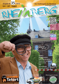 - Das Stadtmagazin für Rheinberg