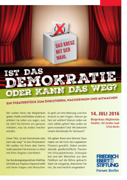 im Programm - Forum Berlin