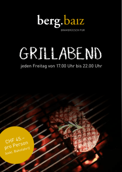 grillabend - pur catering