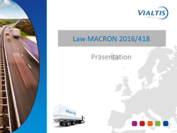 Law MACRON 2016/418