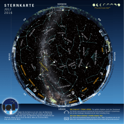 sternkarte - Planetarium Hamburg