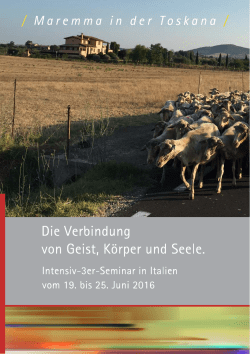 erbindung von Geist, Körper und Seele.