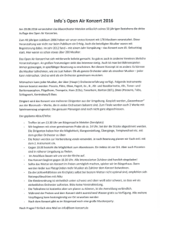 Infos - Blasorchester Metelen