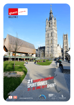 Bulletin 2 - Vlaamse Liga van Bedrijfssport