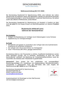 Innerbetriebliche Stellenausschreibung