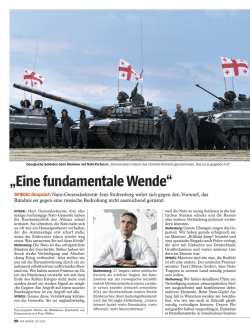 Eine fundamentale Wende