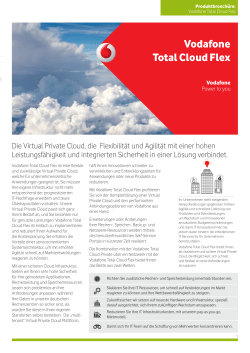 Vodafone Total Cloud Flex
