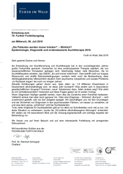 drucken und herunterladen - Fachklinik Furth im Wald