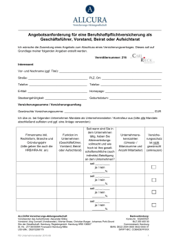 Fragebogen - Carl Rieck GmbH