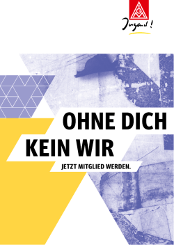 Jetzt Mitglied werden PDF