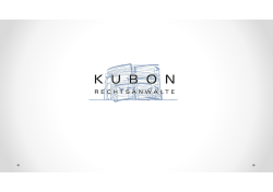 Kubon – Mandanteninformationsabend 09.06.2016