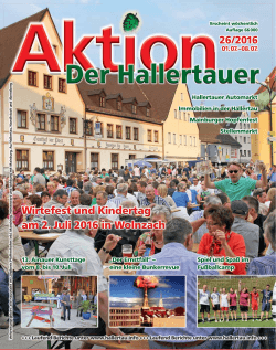 Wirtefest - Hallertau.info