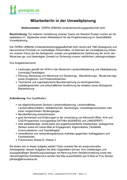 Dieses Stellenangebot als PDF speichern