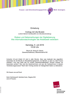 Digitalisierung PDF - ver.di &ndash; Landesbezirk Hamburg