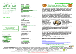 Juli 2016 - Grundschule am Stadtpark Steglitz