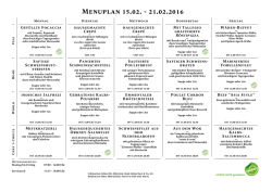 Menu PDF - Culinarium Julius B&auml;r Altstetten