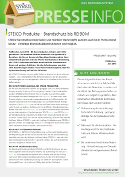STEICO Produkte - Brandschutz bis REI 90 M - Forum