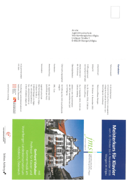 Info und Anmeldung herunterladen