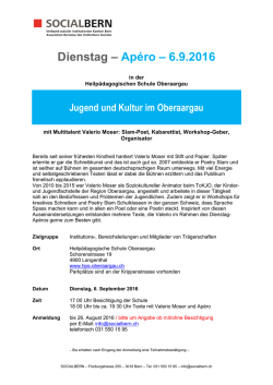 Infos - SOCIALBERN