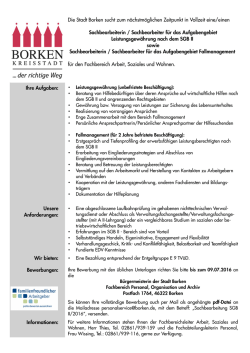 eine Sachbearbeiterin