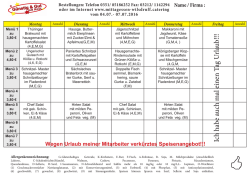 Ich habe auch m al einen Tag U rlaub!!!