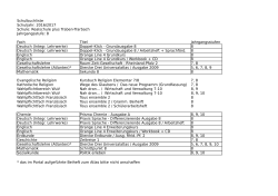 Klasse 8 - Realschule plus u. Fachoberschule Traben