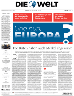 DIE WELT - Die Onleihe