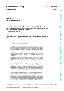 Drucksache 18/8955 - DIP21