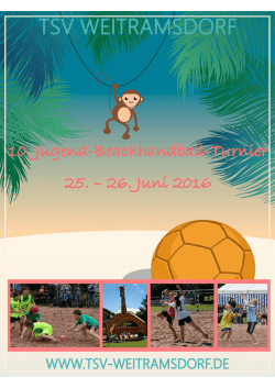 Jugend-Beach am 25 - 26.06.2016