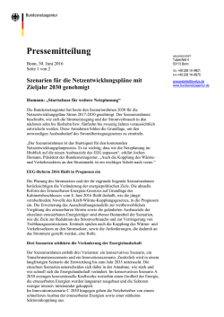 Pressemitteilung - Bundesnetzagentur