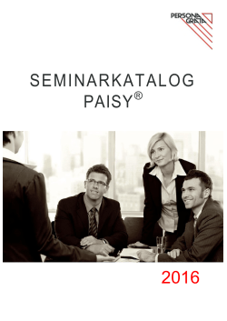 PAISY - Persona Grata GmbH