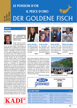 Die Zeitschrift &laquo;Der Goldene Fisch&raquo; Nr. 156