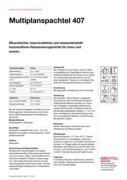 Multiplanspachtel 407