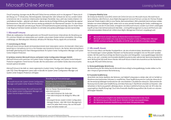 Online Services-Factsheet