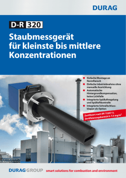 Staubmessgerät für kleinste bis mittlere