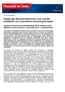 Hamburger Berufssch&uuml;lerinnen und -sch&uuml;ler profitieren von